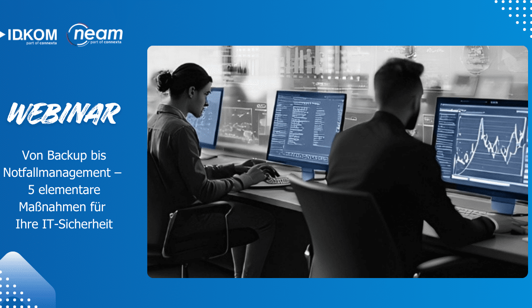 Webinar: 5 elementare Maßnahmen für Ihre IT-Sicherheit | 30.04.2025
